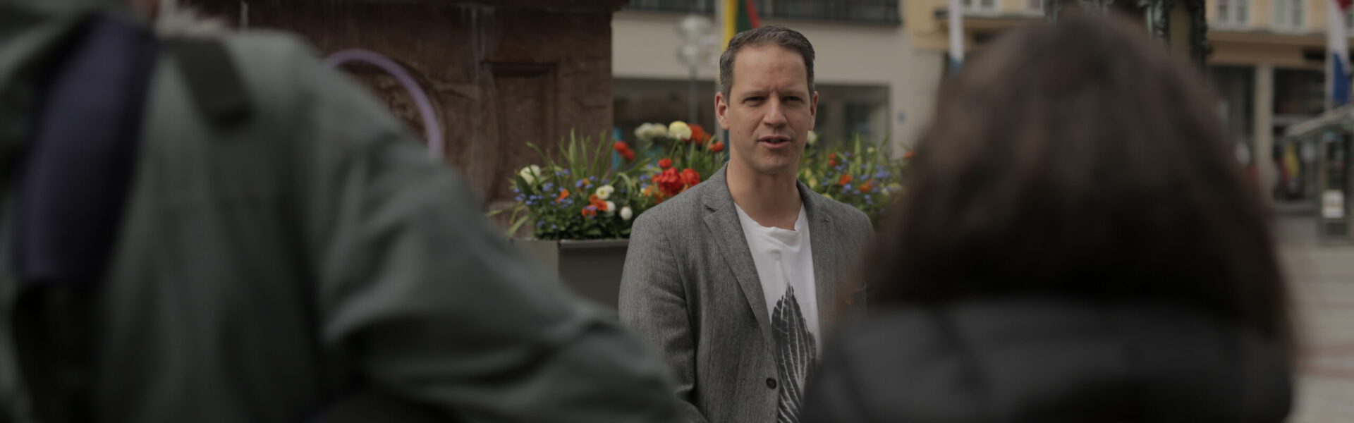 Alexander Krist während der Dreharbeiten (c) Beatrice Möller